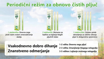 Vrhunski slovenski izdelek z domačo dostavo 🥇 Murwon® zeliščni parni inhalator za čiščenje pljuč 🍑 (👨‍⚕️ Učinkovita pomoč pri kašlju, vnetju grla, težkem dihanju, nastajanju sluzi, zamašenem nosu, bronhitisu, alergijskih simptomih in težavah s pljuči) ❤️
