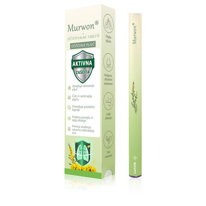 Vrhunski slovenski izdelek z domačo dostavo 🥇 Murwon® zeliščni parni inhalator za čiščenje pljuč 🍑 (👨‍⚕️ Učinkovita pomoč pri kašlju, vnetju grla, težkem dihanju, nastajanju sluzi, zamašenem nosu, bronhitisu, alergijskih simptomih in težavah s pljuči) ❤️