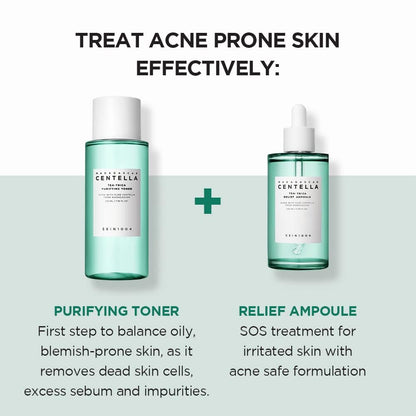 SKIN1004 Tea-Trica pomirjujoča ampula 100 ml za vlaženje občutljive kože