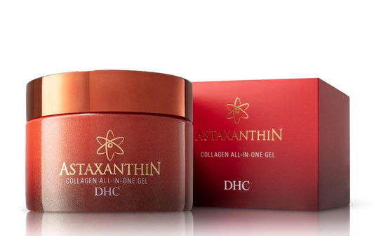 DHC Astaxanthin Collagen večnamenski gel, dnevna posvetlitvena vlažilna krema za obraz, lahka tekstura, za izboljšanje tena kože, intenzivno vlaženje, hitro vpijanje, brez dišav in barvil, primerna za vse tipe kože