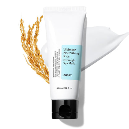 COSRX Ultimate Nourishing Rice nočna spa maska za intenzivno hranjenje kože