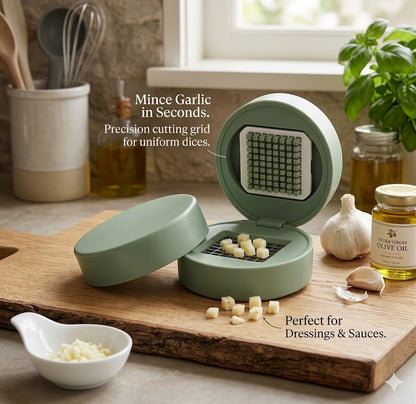 Mini Manual Garlic Press & Crusher – Portable Handheld Garlic Grinder for Quick Kitchen Prep